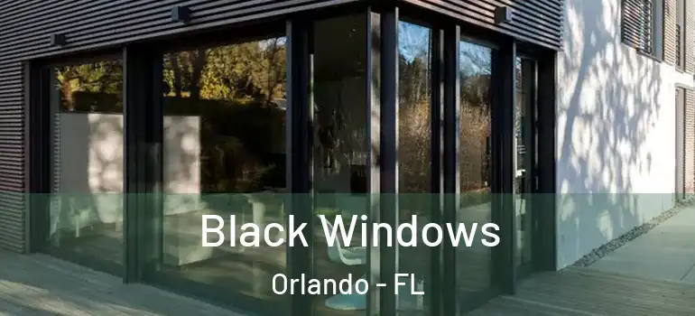Black Windows Orlando - FL