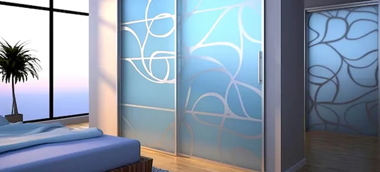 Frosting Glass Cabinet Doors in Orlando, FL