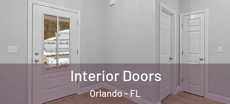 Interior Doors Orlando - FL