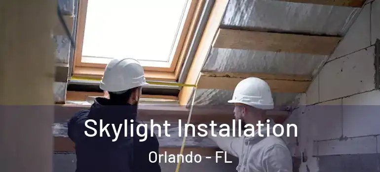 Skylight Installation Orlando - FL
